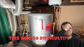 Nightmare Unvented Cylinder Install  Jobbing Plumber [upl. by Kirk238]