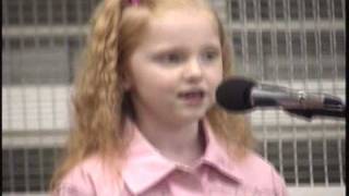 Little girl singing BLUE Kortney Jean age 7 LeAnn Rimes [upl. by Koal]