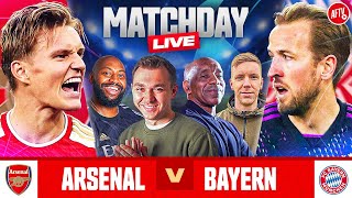 Arsenal 22 Bayern Munich  Match Day Live  Champions League [upl. by Esila445]