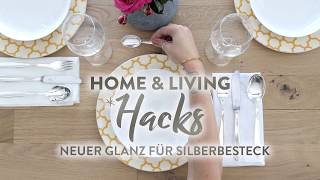 Home amp Living Hacks  Silberbesteck richtig reinigen  Westwing Tipps amp Guides [upl. by Esenwahs]