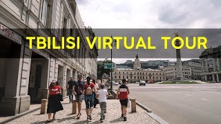 Tbilisi Virtual Tour  Walking Tbilisi And Sight things  Travel In Georgia [upl. by Armand]