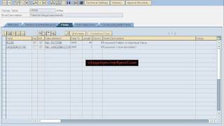 Identify the authorization group for the table [upl. by Mcnelly]