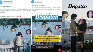 DISPATCH CONFIRMED Park Eun Bin and Chae Jong Hyeop ARE DATING DISPATCH COUPLE 2024 [upl. by Ives]