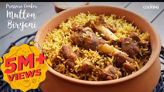 Mutton Biryani  Pressure Cooker Mutton Biryani  Mutton Recipes  Biryani  Home Cooking Show [upl. by Ertemed]