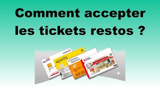 Restaurateurs  Comment accepter les tickets restaurants [upl. by Ylrahc]