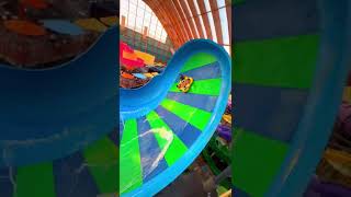 Mega wave water slide at The Kartrite Indoor waterpark shorts [upl. by Rehteh]