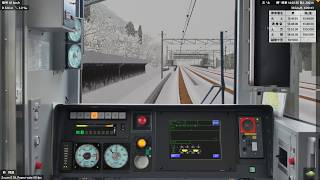 bve520170525新公開！E129系で上越国境を運転してみた！ [upl. by Biel]