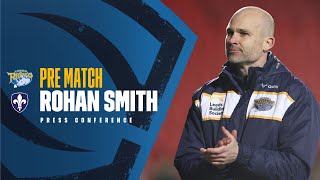 Rohan Smith prematch press conference in full [upl. by Hogue]