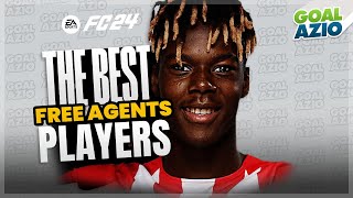 Best FREE AGENTS To Sign on EAFC24 Manager Career [upl. by Htederem]