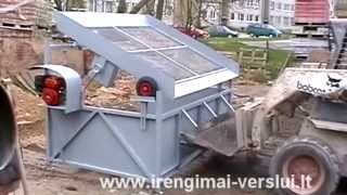 Topsoil Screener Vibrating screen Sifter  DIY Do It Yourself  Homemade from drawings [upl. by Nolrah]