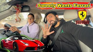 Sweety Wants Ferrari  Pankaj Sweety Vlogs [upl. by Iahs38]