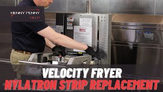 Nylatron Strip Replacement  Henny Penny Velocity Fryers [upl. by Endor114]