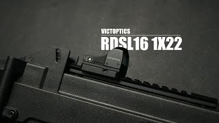 REVIEW RED DOT VICTOPTICS RDSL 16 SPX 1X22 [upl. by Ibby574]