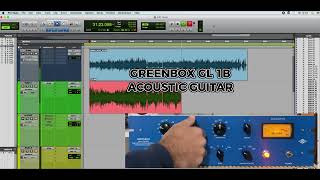 Compressor Greenbox GL 1B  Review Violao Acoustic Guitar [upl. by Eicyac]