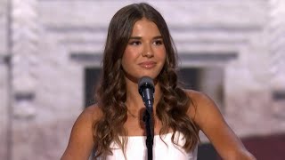 Kai Trump Donald Trumps granddaughter speaks at RNC 2024 [upl. by Culberson]