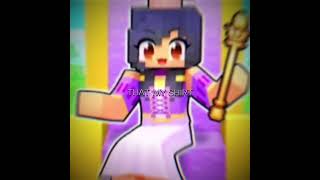 Princess Aphmau aphmauedit aphmau aphmaucrew youtube minecraft ytshorts edit aphmaucosplay [upl. by Sulihpoeht]