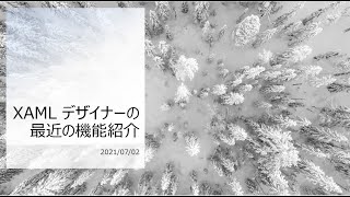 XAML デザイナーの最近の機能紹介 [upl. by Ahsieken]