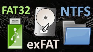 FAT32 vs exFAT vs NTFS Dateisysteme einfach erklärt [upl. by Emili]