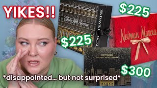 I Spent 800 on 3 MORE Luxury Beauty Advent Calendars [upl. by Annayehc]