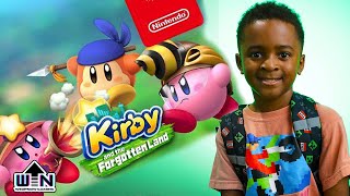 Kirby and the Forgotten Land Gameplay Nintendo Switch [upl. by Lavella]