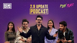 29 Update Podcast  Play Pure Ft Jokerkihavelii PAYALGAMING SnaxGaming KaashPlays SOULVipeR18 [upl. by Wallinga]