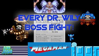 Mega Man 16 All Wily Boss Fights Retro MegaMan [upl. by Rives544]