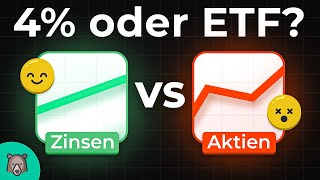 4 Zinsen statt Aktien ETF  Sparpläne aktuell pausieren🤔 [upl. by Blaise]