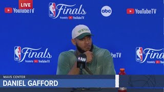 NBA Finals Daniel Gafford full Game 2 press conference after losing to Boston Celtics [upl. by Teresa]