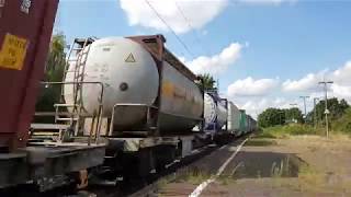 Eisenbahn in HD  Bahnhof Friedrichsfeld NRW  Railway in HD [upl. by Mitchael302]