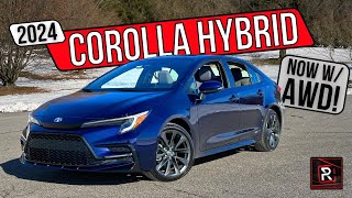 The 2024 Toyota Corolla Hybrid SE AWD Brings All Weather Traction To A Popular Car [upl. by Goldwin]