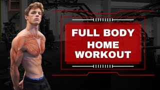 The BEST Home Workout For SKINNY GUYS No Equipment [upl. by Eyaf]