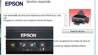 COMO RESETEARHOW TO RESET EPSON L110L210L300L350L355L555 [upl. by Aynom11]