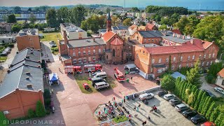 Próbna ewakuacja i ćwiczenia PSP w Domu Pomocy Społecznej w Pelplinie [upl. by Azar]