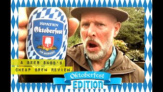 Spaten Oktoberfest Beer Review 2020 by A Beer Snobs Cheap Brew Review [upl. by Alboran]