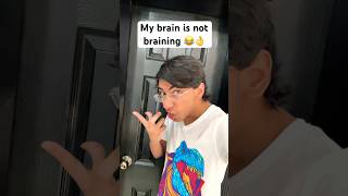 My Brain is Not Braining 🤯😂 Brain Fail Reaction reaction trending fyp lol shortsfeed [upl. by Annoyed202]