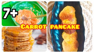 carrot pancake for babiespan cakeshealthy baby food recipes7months [upl. by Edsel]