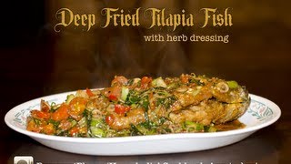 Deep fried tilapia fish recipe [upl. by Costin131]