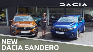 AllNew 2022 Dacia Sandero amp Sandero Stepway Walk Around Review 4K [upl. by Niotna]