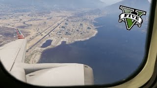 GTA 5  737MAX9 SS Sandy Shores to LSIA Full Flight HD [upl. by Gathers]