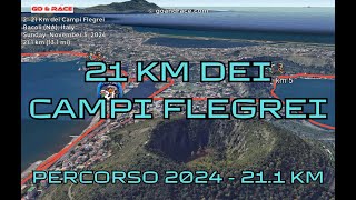 21 Km dei Campi Flegrei 2024 vola sul percorso della mezzamaratona [upl. by Aelat388]