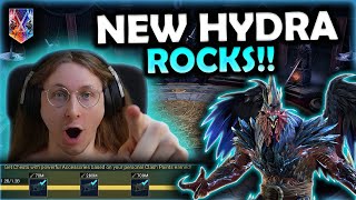 MASSIVE GAINS IN ARENA WITH THE NEW EXTRA HYDRA LOOT I RAID SHADOW LEGENDS [upl. by Retrop]