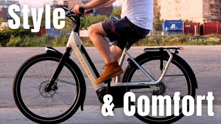 Avignon C380  Gazelles Most Premium Comfort eBike [upl. by Cacia251]