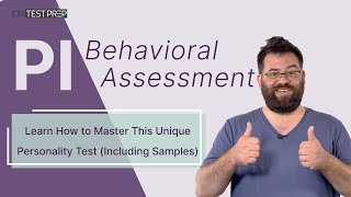 PI Behavioral Assessment  3Step Method to Ace the Test [upl. by Skippy]