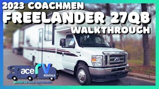 2023 Coachmen Freelander 27QB Walkthrough · Ace RV Rentals amp Sales [upl. by Rizan]