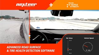 Nexteer amp Tactile Mobility Advanced Road amp Tire Detection Software [upl. by Daryn]