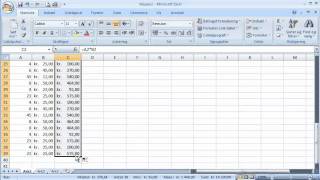 Excel Smart kopiering af formler [upl. by Hceicjow]