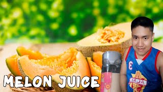 HOW TO MAKE MELON JUICE  SUPER SARAP TALAGA  Boss Pam [upl. by Kciredorb]