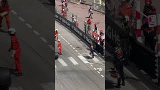 Sergio Perez crash Monaco 2024 Aftermath [upl. by Semreh]