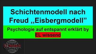 Schichtenmodell nach FreudTiefenpsychologie erklärt by EL wissend [upl. by Gaile]