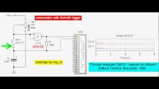 commutator with Schmitt trigger 4093 [upl. by Dahc]